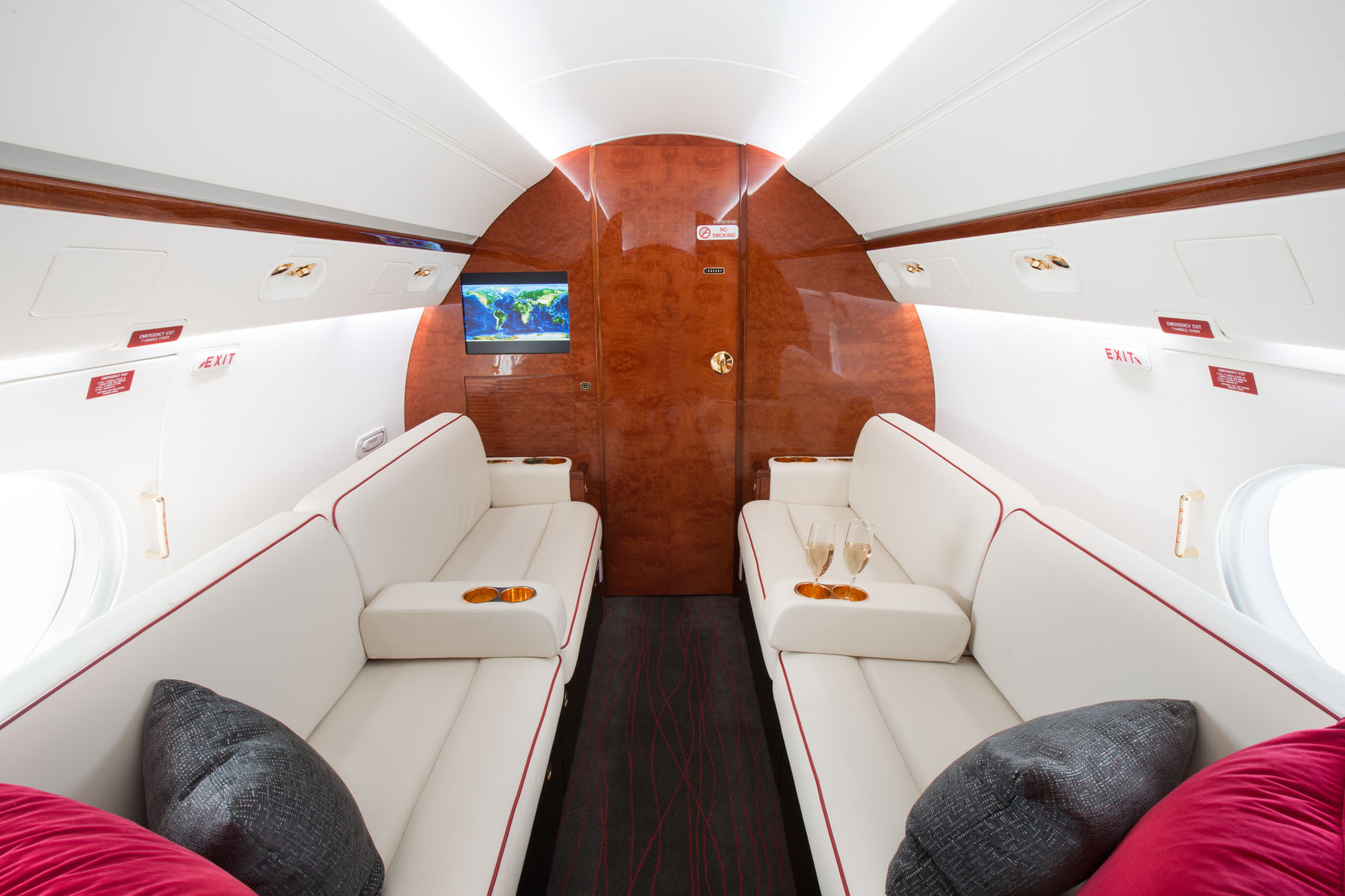 foto dell'aereo Gulfstream GV